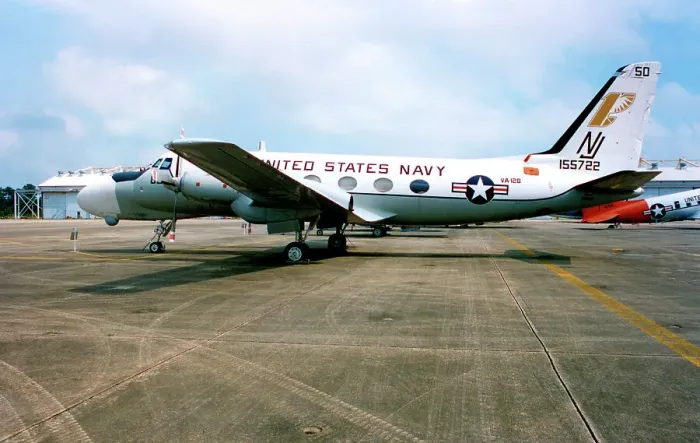 Framed Print : Grumman TC-4C Academe 155722 Framed Print : Grumman TC-4C Academe 155722