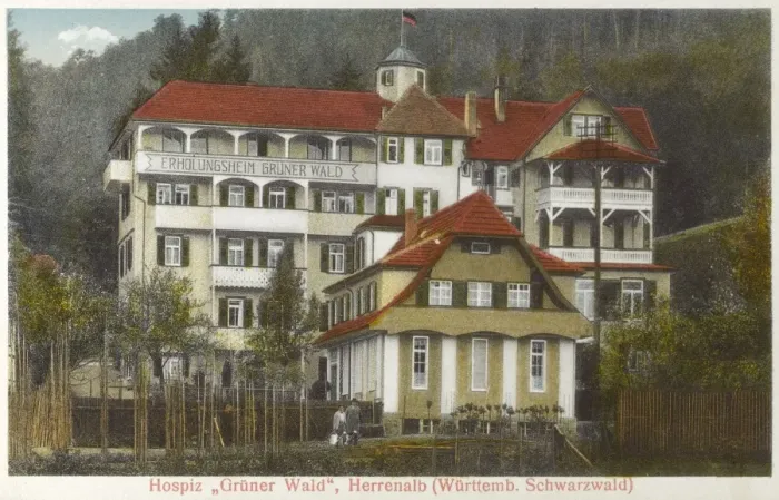 Framed Print : Gruner Wald Hospice / Rest Home Framed Print : Gruner Wald Hospice / Rest Home