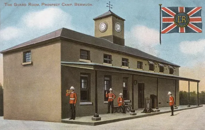 Framed Print : Guard Room - Prospect Camp, Bermuda Framed Print : Guard Room - Prospect Camp, Bermuda