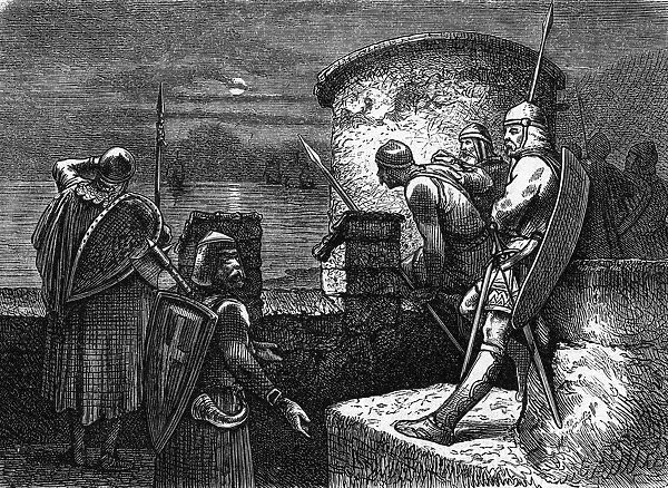 Guarding the coast, France, 9th century