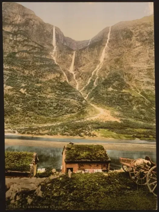 Framed Print : Gudvangen, Kilfos, Sognefjord, Norway Framed Print : Gudvangen, Kilfos, Sognefjord, Norway