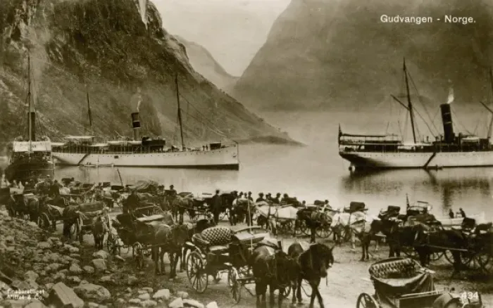 Framed Print : Gudvangen, Norway Framed Print : Gudvangen, Norway