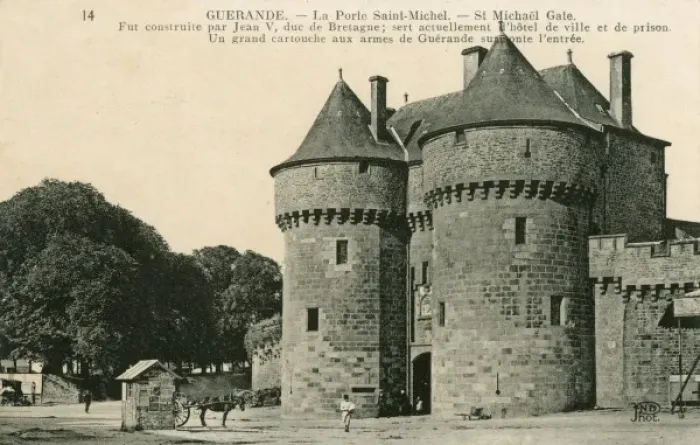 Framed Print : Guerande - Saint Michael Gate Framed Print : Guerande - Saint Michael Gate