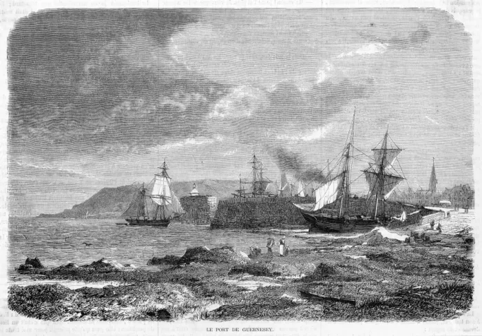 Framed Print : Guernsey Port Framed Print : Guernsey Port