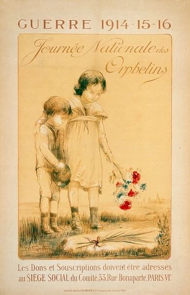 Guerre 1914-15-16. Journee nationale des orphelins