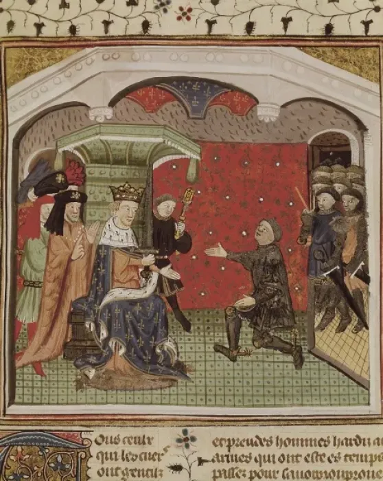 Framed Print : GUESCLIN, Bertrand du (1315-1380). French general Framed Print : GUESCLIN, Bertrand du (1315-1380). French general