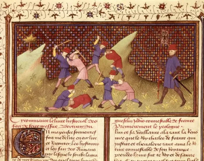 Framed Print : GUESCLIN, Bertrand du (1315-1380). French general Framed Print : GUESCLIN, Bertrand du (1315-1380). French general