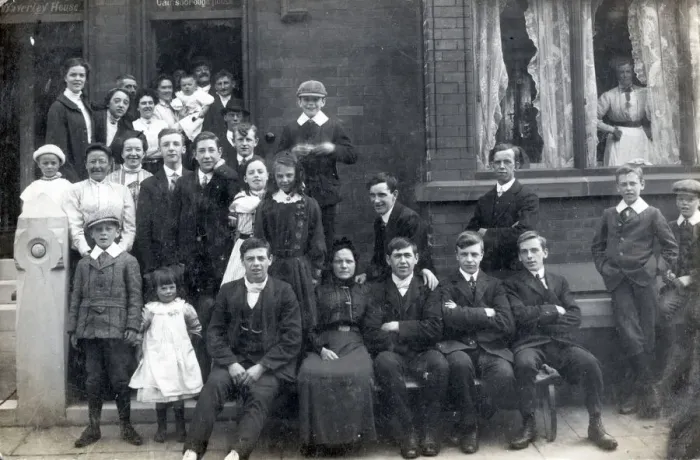 Framed Print : The guests from Gainsborough House Guesthouse, 3 St Simons Road, Southsea, Portsmouth Framed Print : The guests from Gainsborough House Guesthouse, 3 St Simons Road, Southsea, Portsmouth