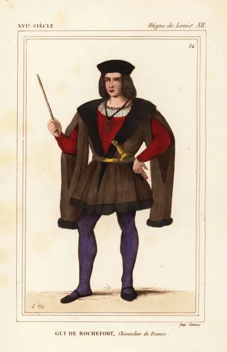Framed Print : Gui de Rochefort, Chancelier de France, 1447-1507 Framed Print : Gui de Rochefort, Chancelier de France, 1447-1507