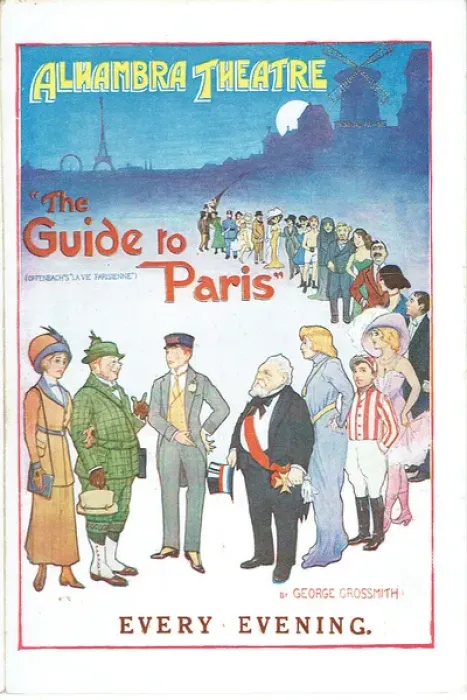 Framed Print : A Guide to Paris by George Grossmith Framed Print : A Guide to Paris by George Grossmith