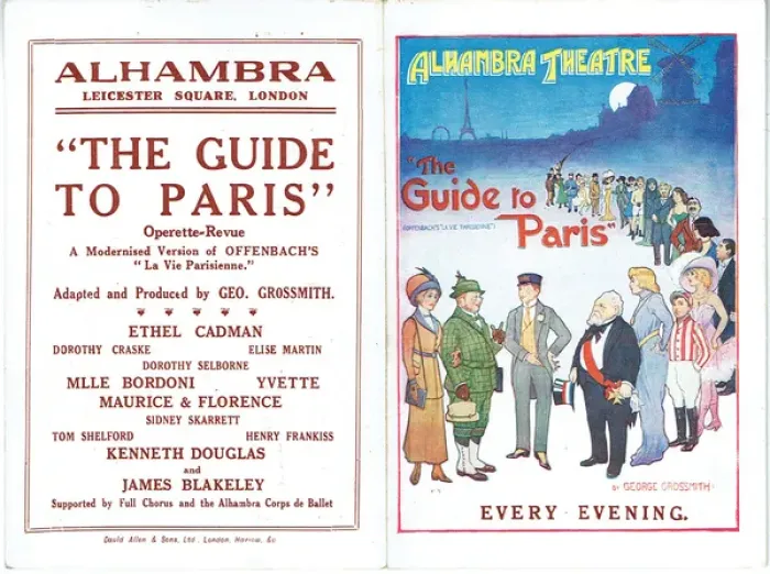 Framed Print : A Guide to Paris by George Grossmith Framed Print : A Guide to Paris by George Grossmith