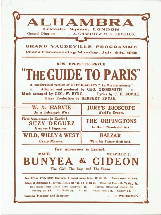 Framed Print : A Guide to Paris by George Grossmith Framed Print : A Guide to Paris by George Grossmith