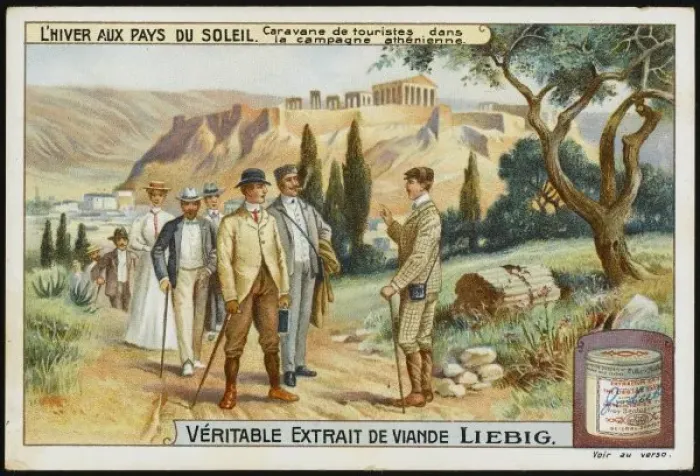 Framed Print : Guided Tour of Athens Framed Print : Guided Tour of Athens