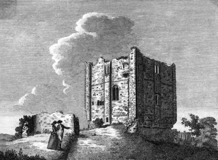Framed Print : GUILDFORD. GUILFORD CASTLE in SURREY Date: circa 1770 Framed Print : GUILDFORD. GUILFORD CASTLE in SURREY Date: circa 1770