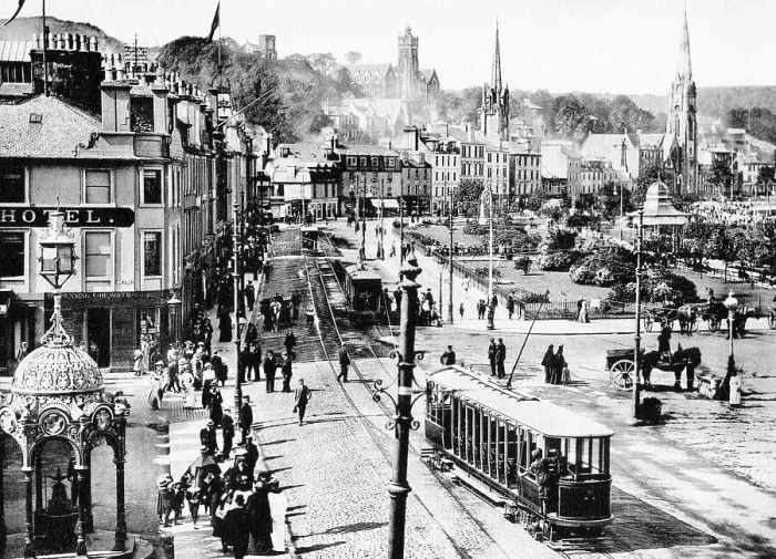 Framed Print : Guildford Square, Rothesay Isle of Bute Framed Print : Guildford Square, Rothesay Isle of Bute