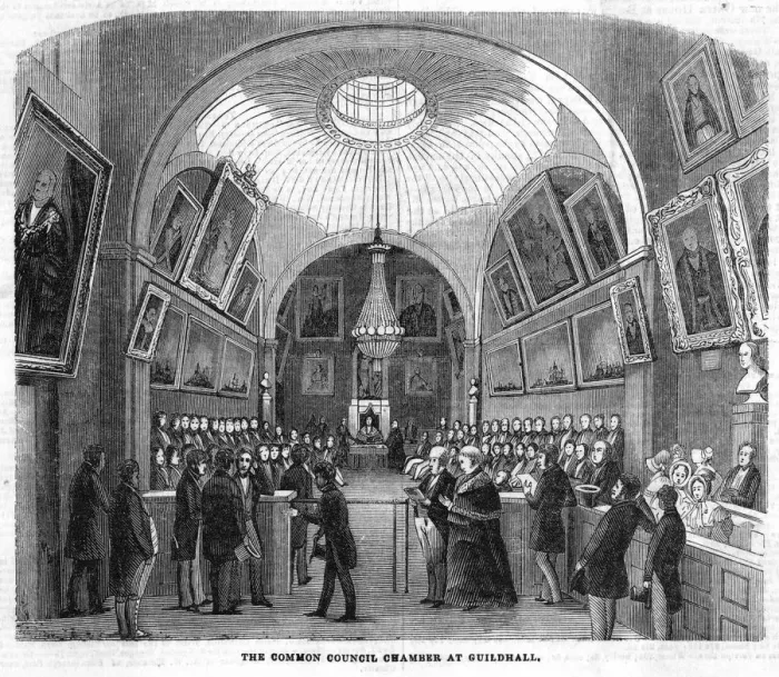 Framed Print : Guildhall Chamber Framed Print : Guildhall Chamber