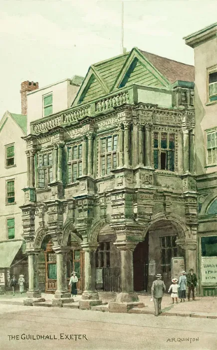 Framed Print : The Guildhall, Exeter, Devon Framed Print : The Guildhall, Exeter, Devon