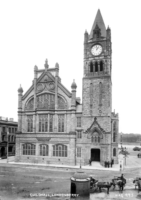 Framed Print : The Guildhall, Londonderry Framed Print : The Guildhall, Londonderry