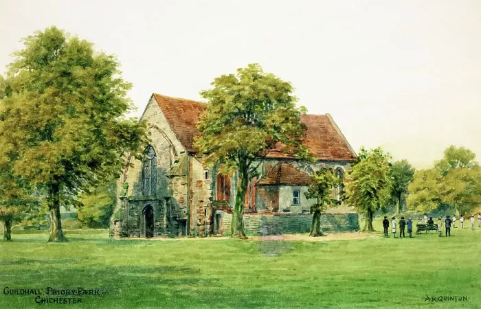 Framed Print : Guildhall, Priory Park, Chichester, West Sussex Framed Print : Guildhall, Priory Park, Chichester, West Sussex