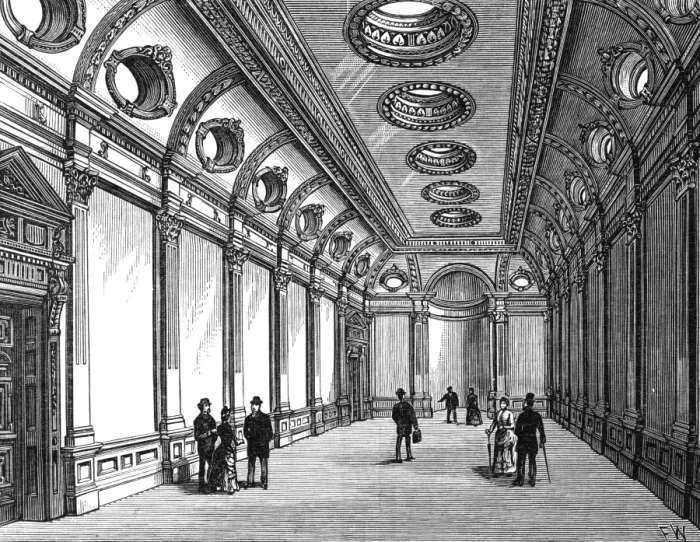 Framed Print : Guildhall School of Music, 1886 Framed Print : Guildhall School of Music, 1886