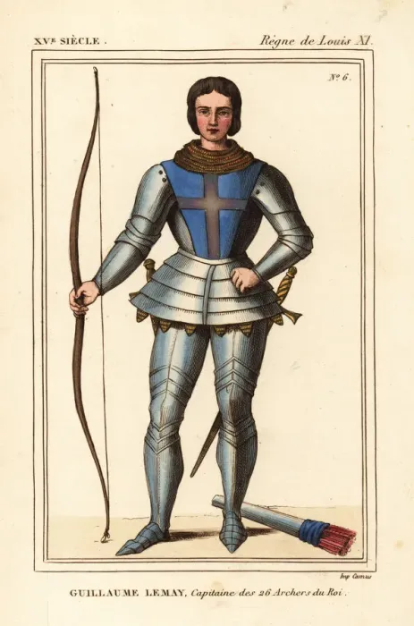 Framed Print : Guillaume Lemay, captain of the 26 Archers Framed Print : Guillaume Lemay, captain of the 26 Archers