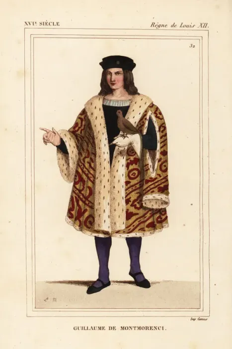 Framed Print : Guillaume de Montmorency, General des finances Framed Print : Guillaume de Montmorency, General des finances