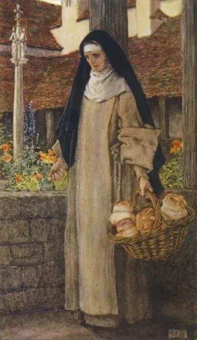 Framed Print : Guinevere a Nun Framed Print : Guinevere a Nun