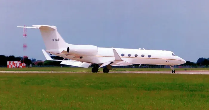 Framed Print : Gulfstream Aerospace C-37A 01-0076 Framed Print : Gulfstream Aerospace C-37A 01-0076