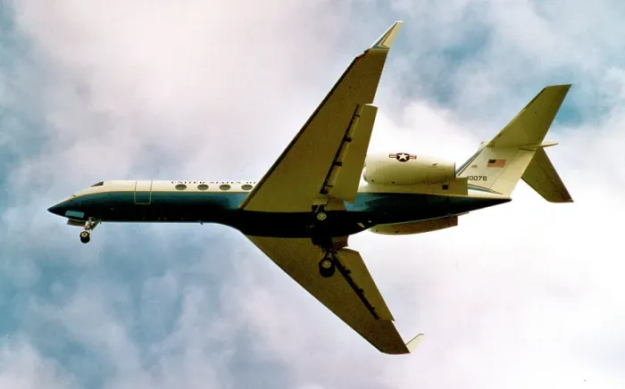 Framed Print : Gulfstream Aerospace C-37A 01-0076 Framed Print : Gulfstream Aerospace C-37A 01-0076