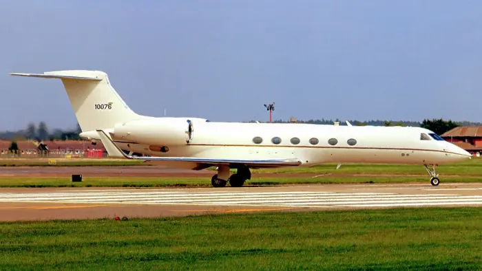 Framed Print : Gulfstream Aerospace C-37A 01-0076 Framed Print : Gulfstream Aerospace C-37A 01-0076