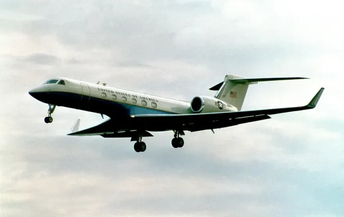 Framed Print : Gulfstream Aerospace C-37A 01-0076 Framed Print : Gulfstream Aerospace C-37A 01-0076