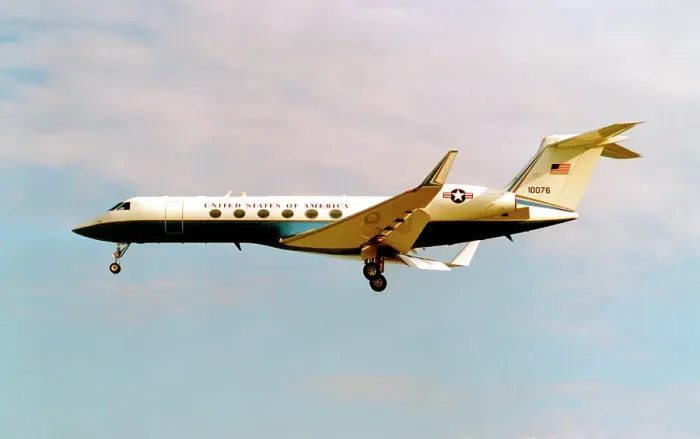 Framed Print : Gulfstream Aerospace C-37A 01-0076 Framed Print : Gulfstream Aerospace C-37A 01-0076