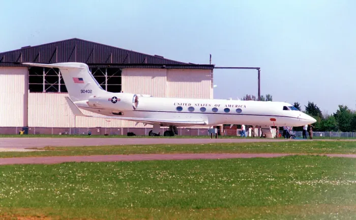 Framed Print : Gulfstream Aerospace C-37A 99-0402 Framed Print : Gulfstream Aerospace C-37A 99-0402