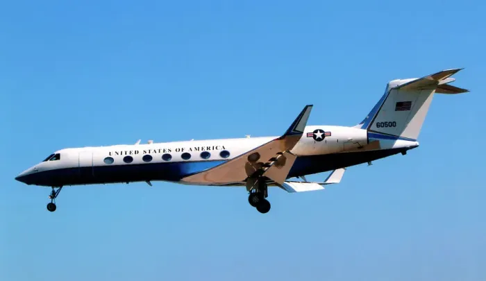 Framed Print : Gulfstream Aerospace C-37B 06-0500 Framed Print : Gulfstream Aerospace C-37B 06-0500
