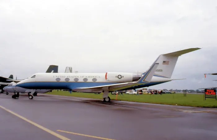 Framed Print : Gulfstream C-20B 86-0201 Framed Print : Gulfstream C-20B 86-0201