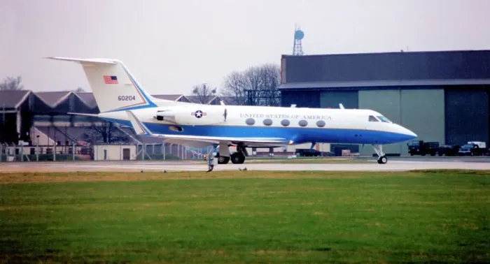 Framed Print : Gulfstream C-20B 86-0204 Framed Print : Gulfstream C-20B 86-0204