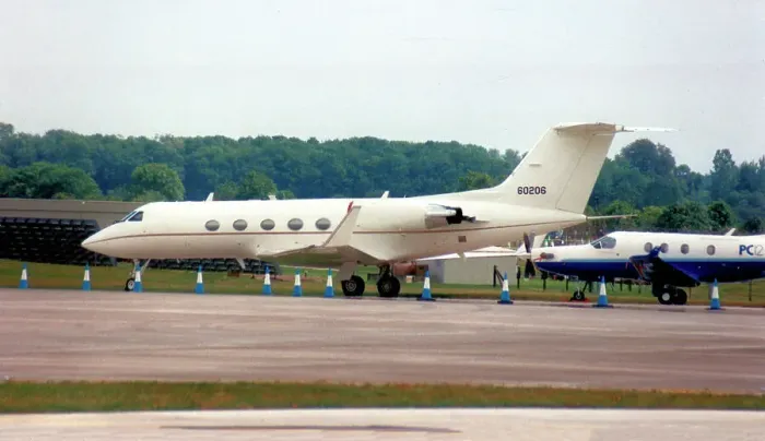 Framed Print : Gulfstream C-20B 86-0206 Framed Print : Gulfstream C-20B 86-0206