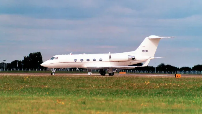 Framed Print : Gulfstream C-20B 86-0206 Framed Print : Gulfstream C-20B 86-0206