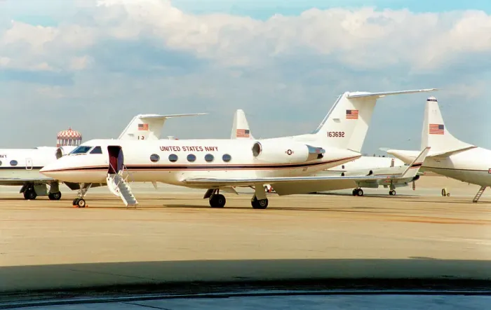 Framed Print : Gulfstream C-20D 163692 Framed Print : Gulfstream C-20D 163692