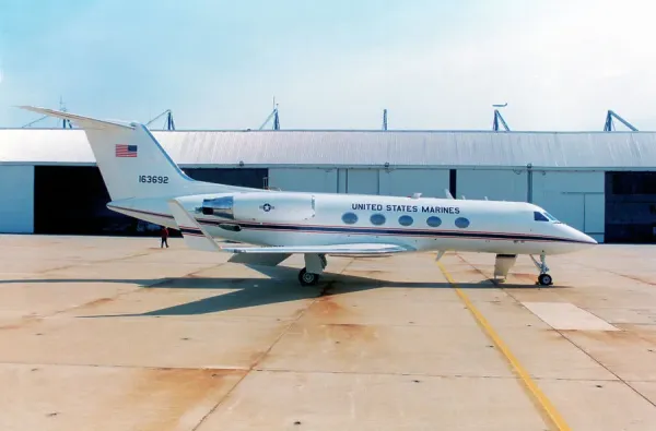 Fine Art Print of Gulfstream C-20D 163692 - Mary Evans Prints Online