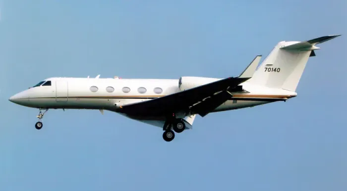 Framed Print : Gulfstream C-20E 87-0140 Framed Print : Gulfstream C-20E 87-0140