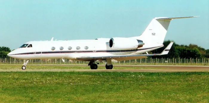 Framed Print : Gulfstream C-20G 165152 Framed Print : Gulfstream C-20G 165152