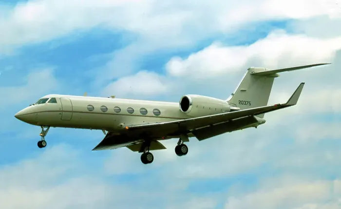 Framed Print : Gulfstream C-20H 92-0375 Framed Print : Gulfstream C-20H 92-0375