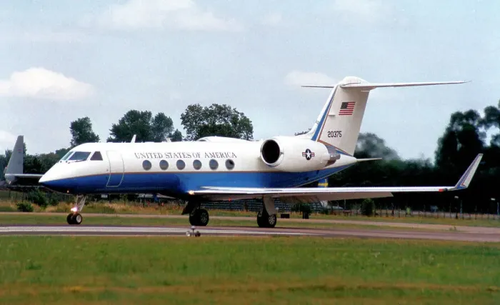 Framed Print : Gulfstream C-20H 92-0375 Framed Print : Gulfstream C-20H 92-0375