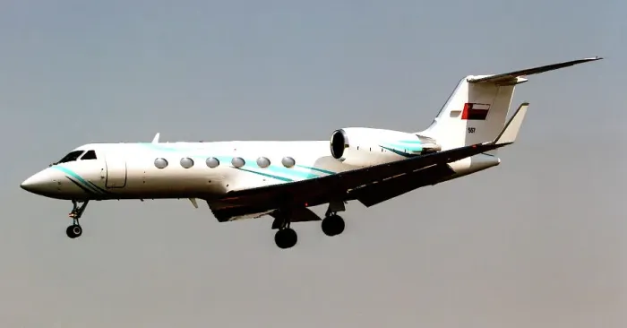 Framed Print : Gulfstream G-IV 557 Framed Print : Gulfstream G-IV 557