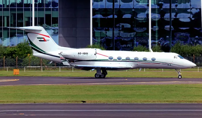 Framed Print : Gulfstream G400 A6-HHH Framed Print : Gulfstream G400 A6-HHH