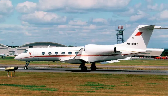 Framed Print : Gulfstream G450 A9C-BHR Framed Print : Gulfstream G450 A9C-BHR