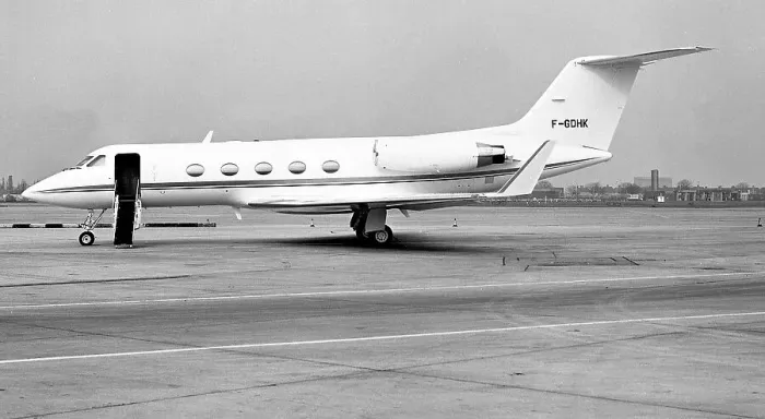 Framed Print : Gulfstream III F-GDHK