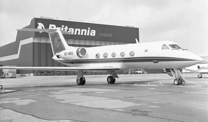 Framed Print : Gulfstream III HZ-NR2 Framed Print : Gulfstream III HZ-NR2