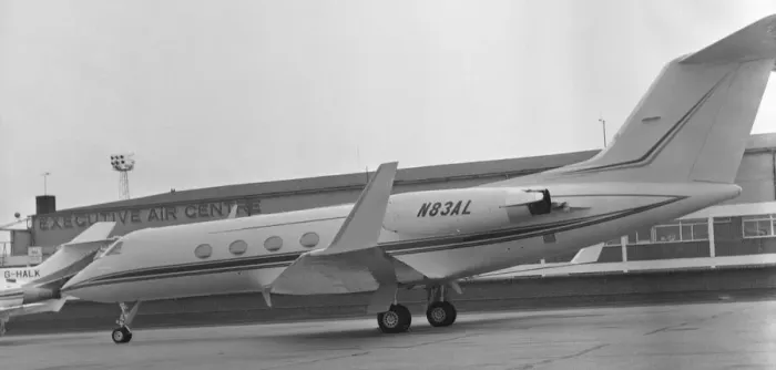 Framed Print : Gulfstream III N83AL Framed Print : Gulfstream III N83AL